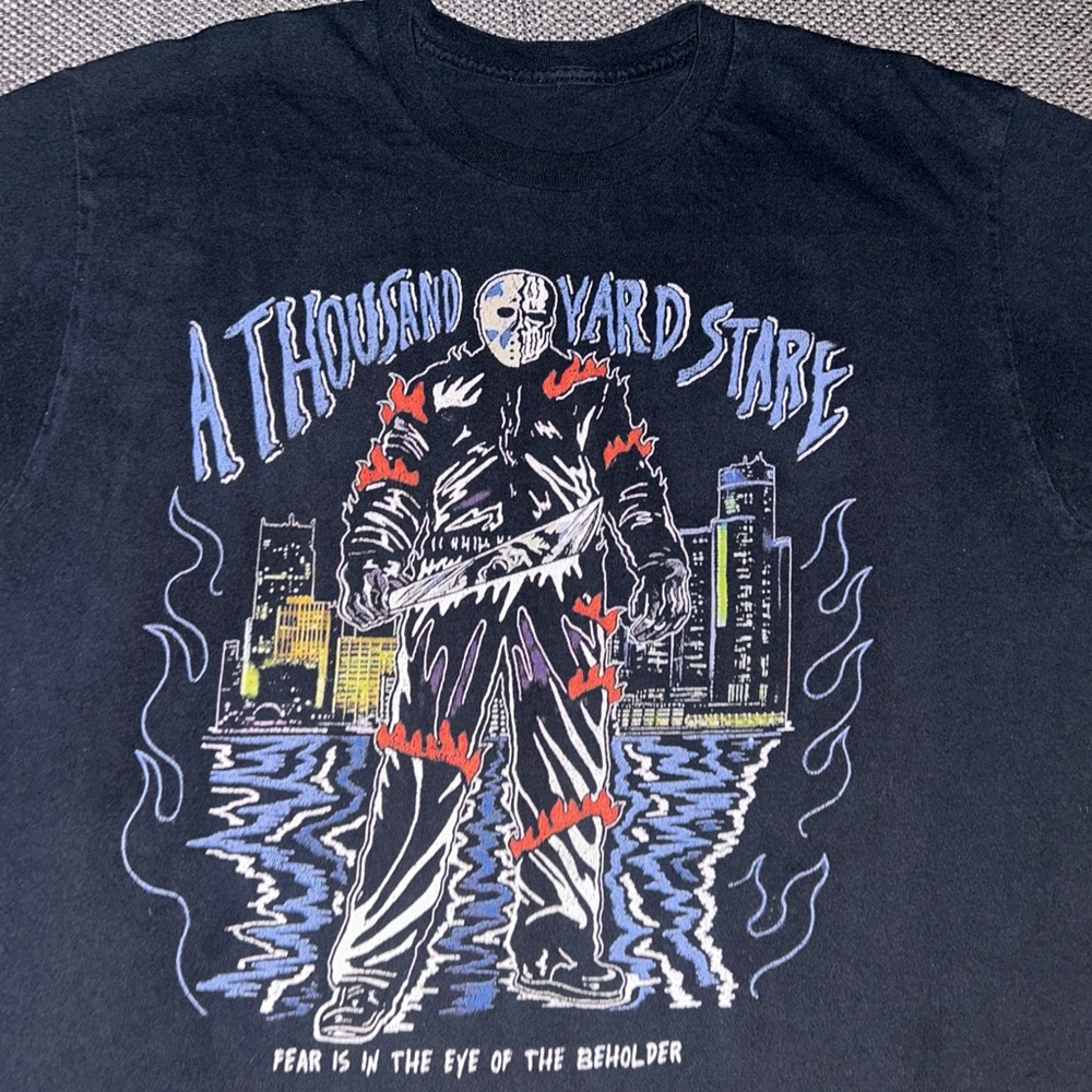 Warren Lotas Thousand Yard Stare Horror Tee